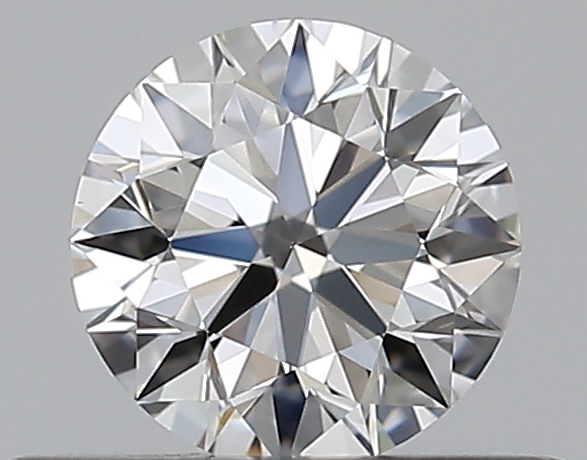 0.39 CaratF-VVS2 EX Cut Round Diamond