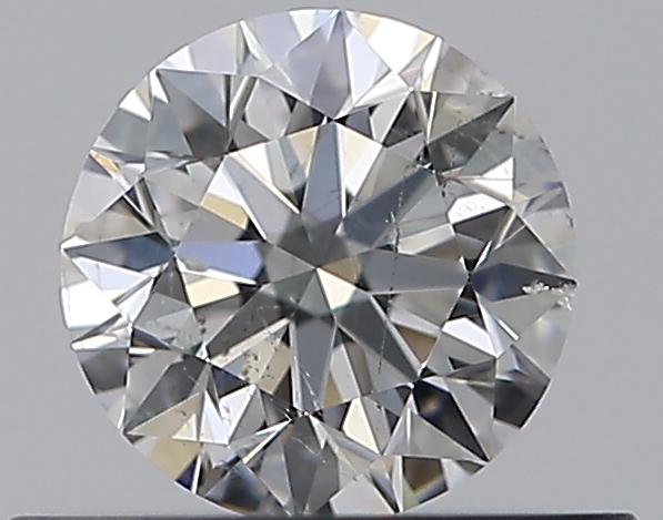 0.43 CaratF-SI2 EX Cut Round Diamond