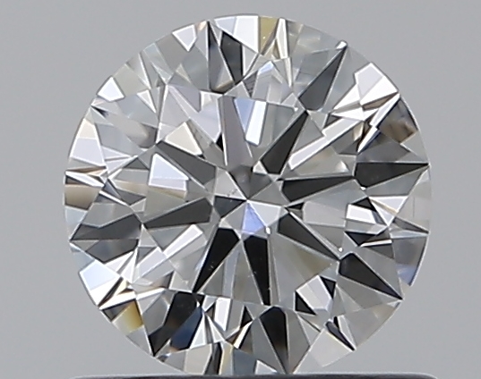 0.71 CaratF-VS2 EX Cut Round Diamond