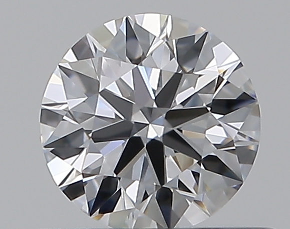 0.5 CaratD-VVS1 EX Cut Round Diamond