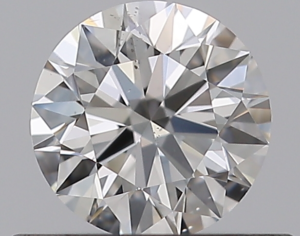 0.46 CaratF-SI1 EX Cut Round Diamond