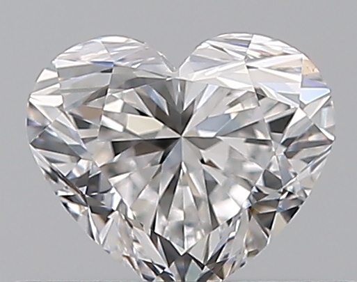 0.42 CaratD-VVS2 - Cut Heart Diamond