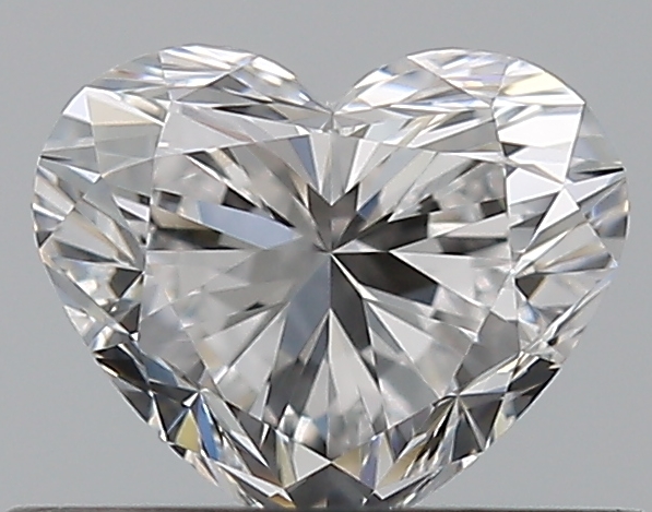 0.46 CaratD-VVS2 - Cut Heart Diamond