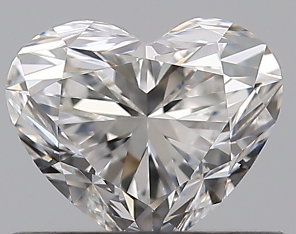 0.5 CaratF-VVS2 - Cut Heart Diamond