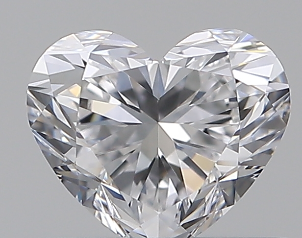 0.53 CaratD-VVS2 - Cut Heart Diamond