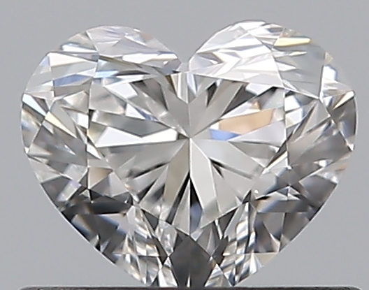 0.55 CaratF-VVS1 - Cut Heart Diamond