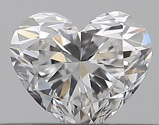 0.33 CaratD-VVS2 - Cut Heart Diamond