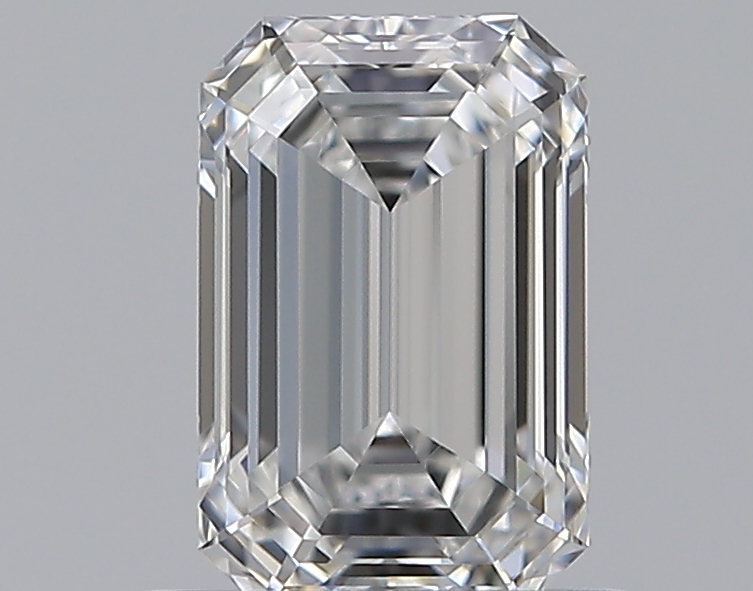 0.65 CaratF-VVS2 - Cut Emerald Diamond
