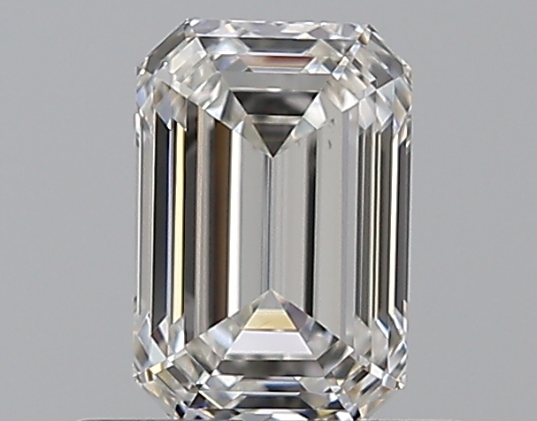0.59 CaratH-VVS2 - Cut Emerald Diamond