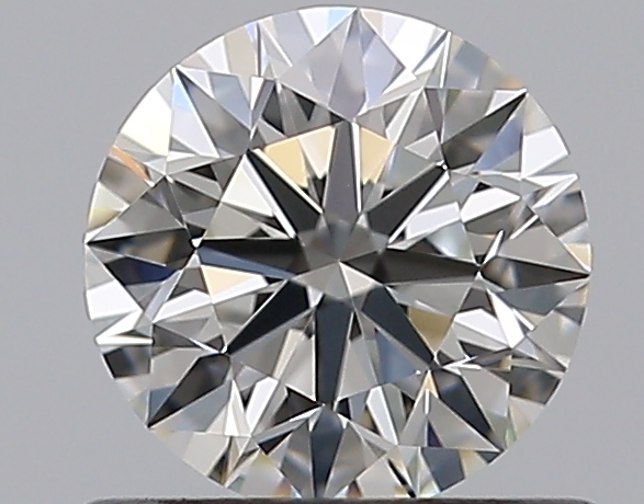 0.6 CaratH-VVS1 EX Cut Round Diamond