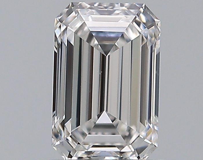 0.72 CaratE-VS1 - Cut Emerald Diamond