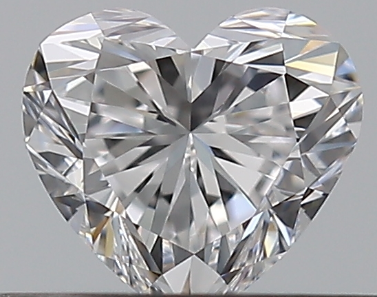0.39 CaratD-IF - Cut Heart Diamond
