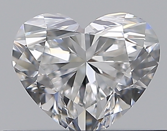 0.4 CaratD-VVS2 - Cut Heart Diamond