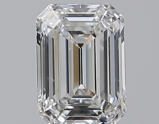 0.51 CaratF-SI1 - Cut Emerald Diamond