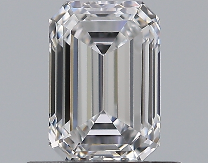 0.71 CaratD-IF - Cut Emerald Diamond