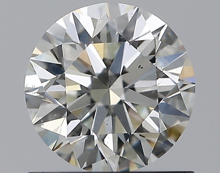 0.82 CaratJ-SI1 EX Cut Round Diamond