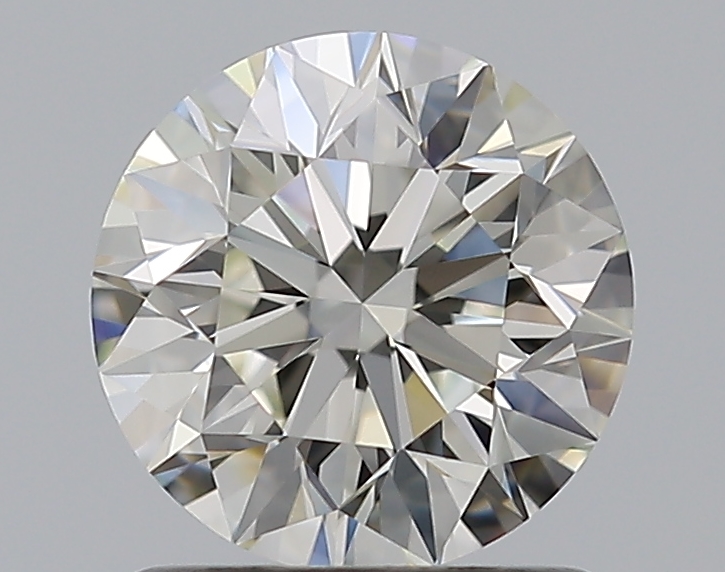 1 CaratJ-VVS2 EX Cut Round Diamond