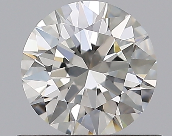 0.58 CaratI-VS2 EX Cut Round Diamond