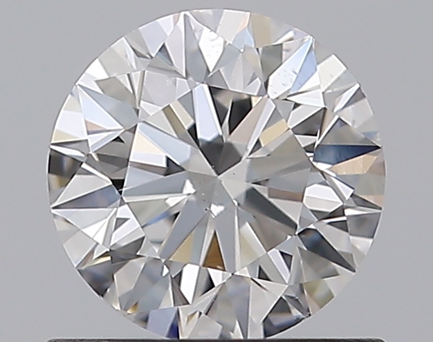 0.75 CaratD-SI1 EX Cut Round Diamond