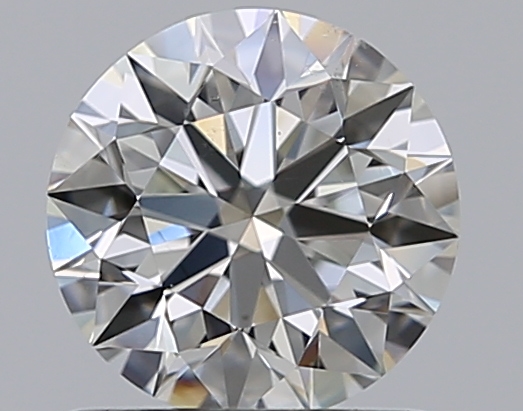 0.76 CaratH-SI1 EX Cut Round Diamond