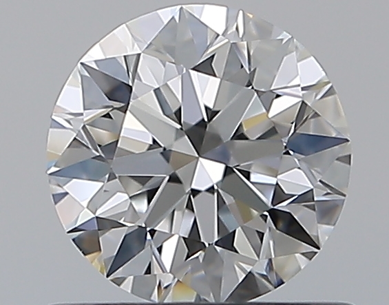 0.7 CaratF-VVS1 EX Cut Round Diamond