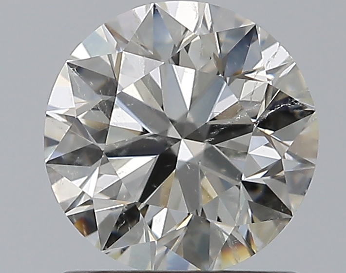 1 CaratH-SI2 EX Cut Round Diamond