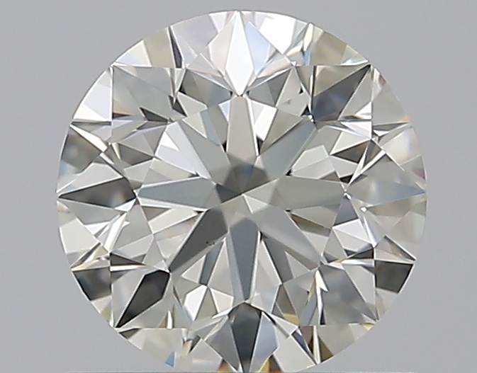 0.76 CaratL-VS2 EX Cut Round Diamond