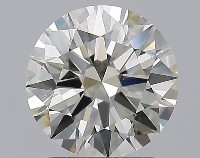 2.01 CaratL-VS2 EX Cut Round Diamond