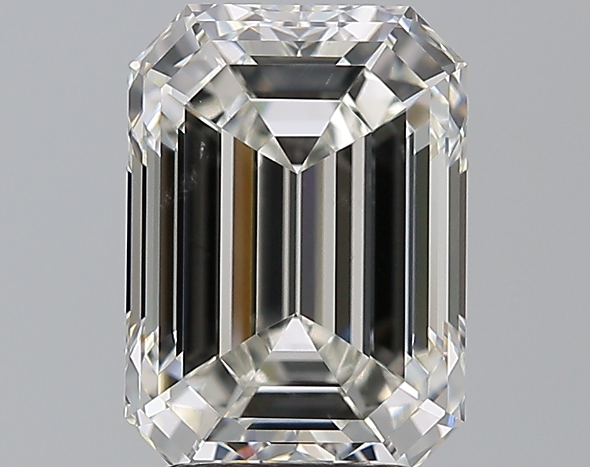 3.6 CaratH-VS2 - Cut Emerald Diamond