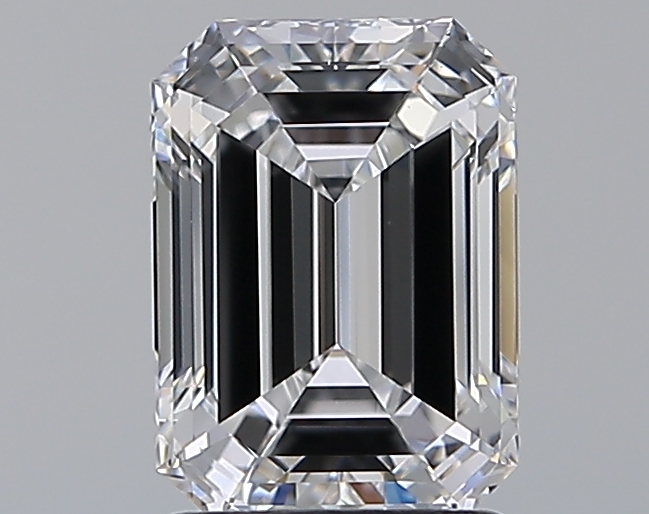 2 CaratD-VS1 - Cut Emerald Diamond