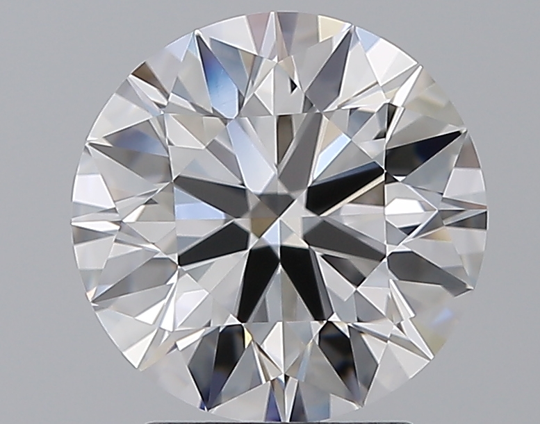 2.81 CaratD-VVS2 EX Cut Round Diamond