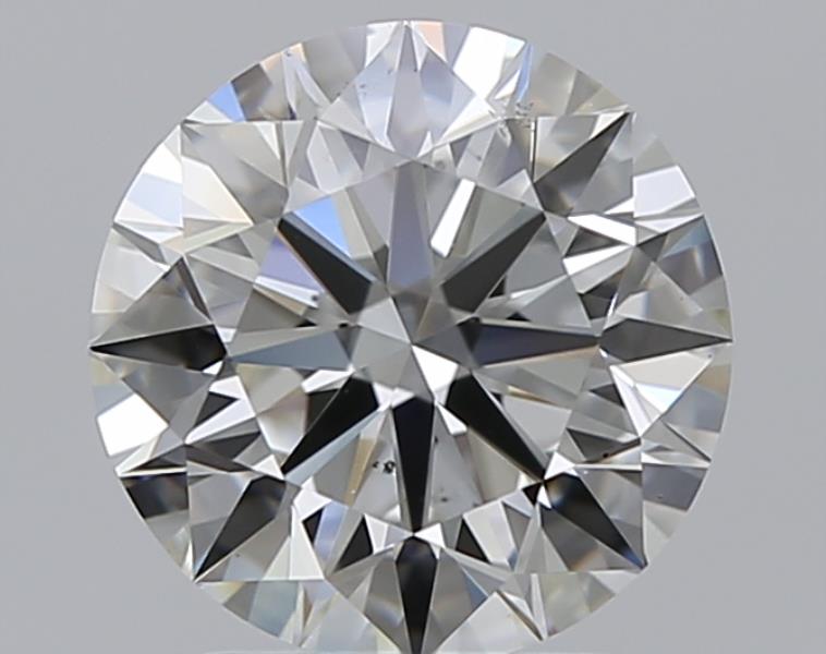 2 CaratH-SI1 EX Cut Round Diamond
