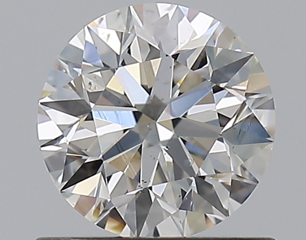0.75 CaratG-SI1 EX Cut Round Diamond