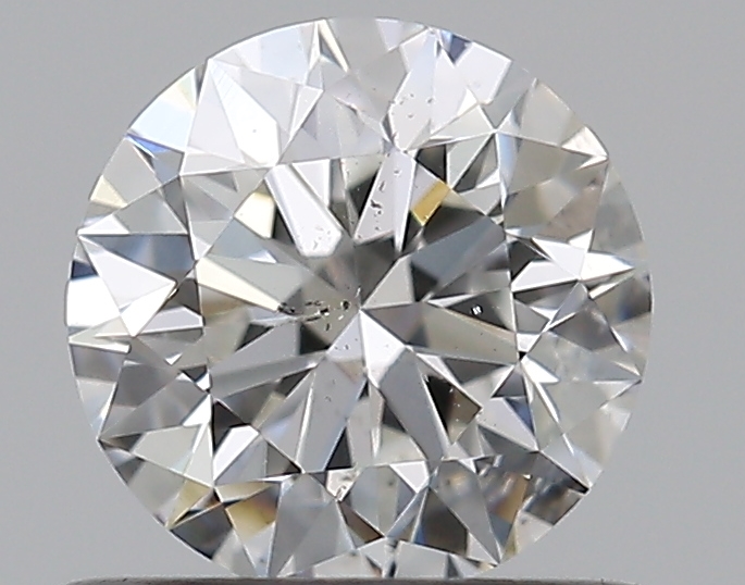 0.53 CaratG-SI2 EX Cut Round Diamond