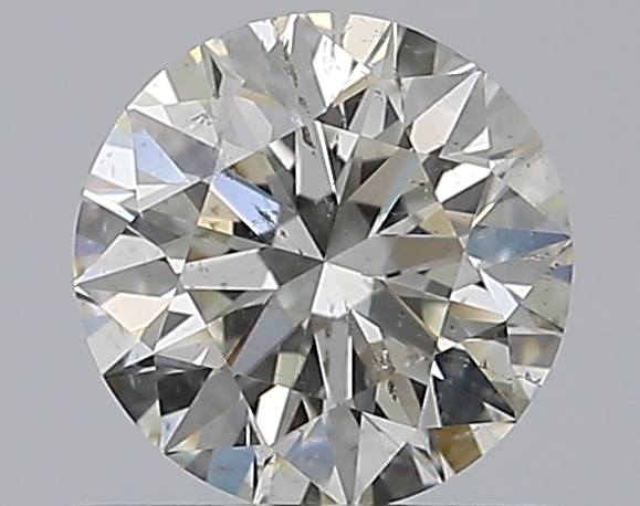 0.51 CaratJ-SI2 EX Cut Round Diamond