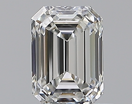 0.59 CaratH-SI1 - Cut Emerald Diamond