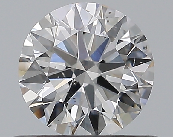 0.5 CaratD-SI2 EX Cut Round Diamond