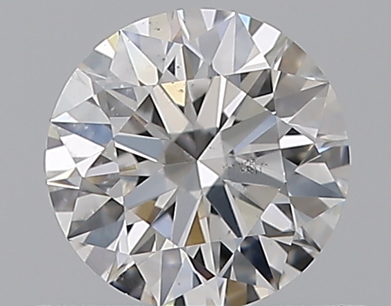 0.51 CaratF-SI2 EX Cut Round Diamond
