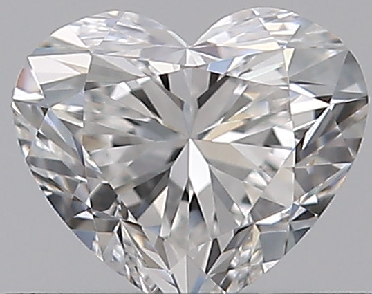 0.51 CaratD-VVS2 - Cut Heart Diamond