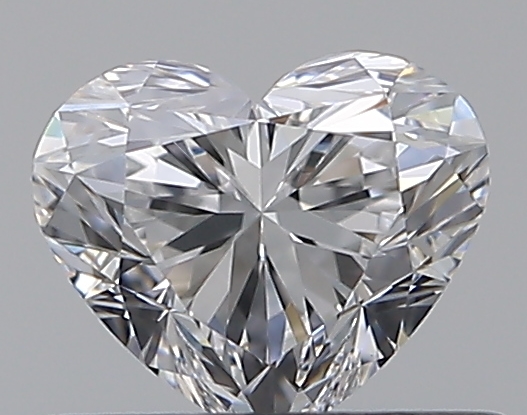 0.52 CaratD-VVS2 - Cut Heart Diamond