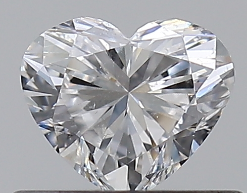 0.4 CaratD-SI2 - Cut Heart Diamond