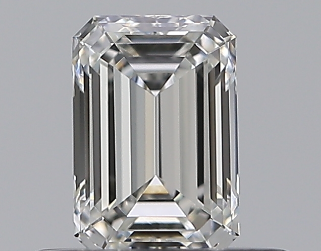 0.4 CaratH-VVS2 - Cut Emerald Diamond