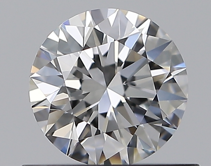 0.53 CaratF-VVS2 EX Cut Round Diamond