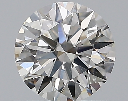 0.42 CaratH-SI2 EX Cut Round Diamond