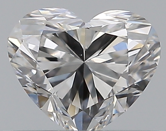 0.32 CaratF-VS1 - Cut Heart Diamond