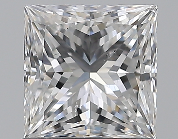 1 CaratE-SI1 - Cut Princess Diamond