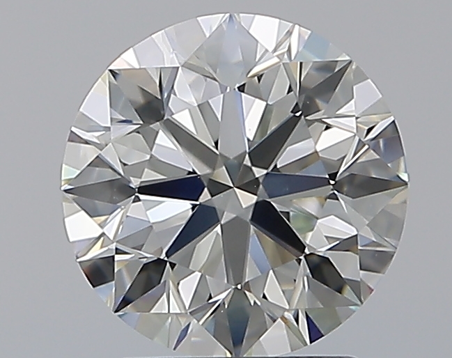 2.2 CaratJ-VS1 EX Cut Round Diamond