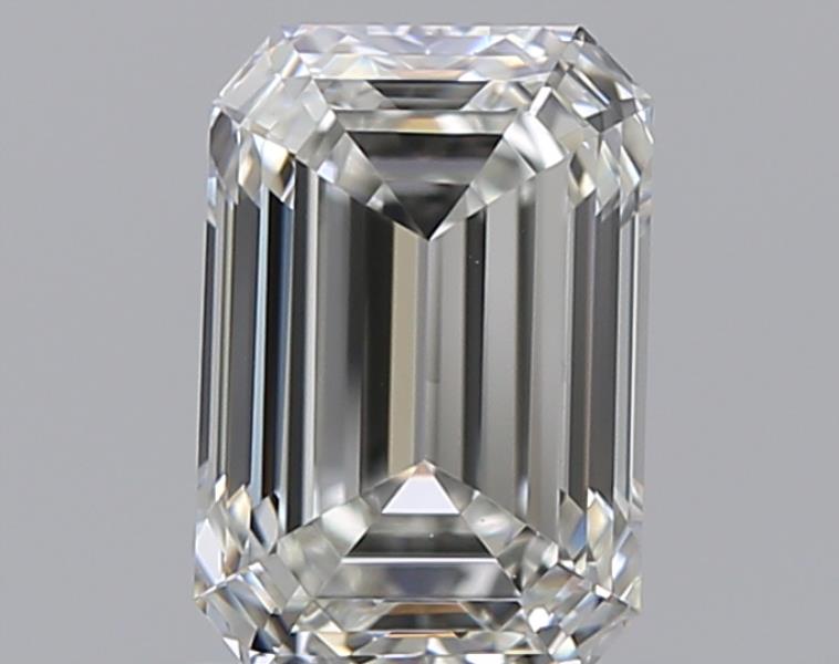 0.96 CaratH-VVS2 - Cut Emerald Diamond