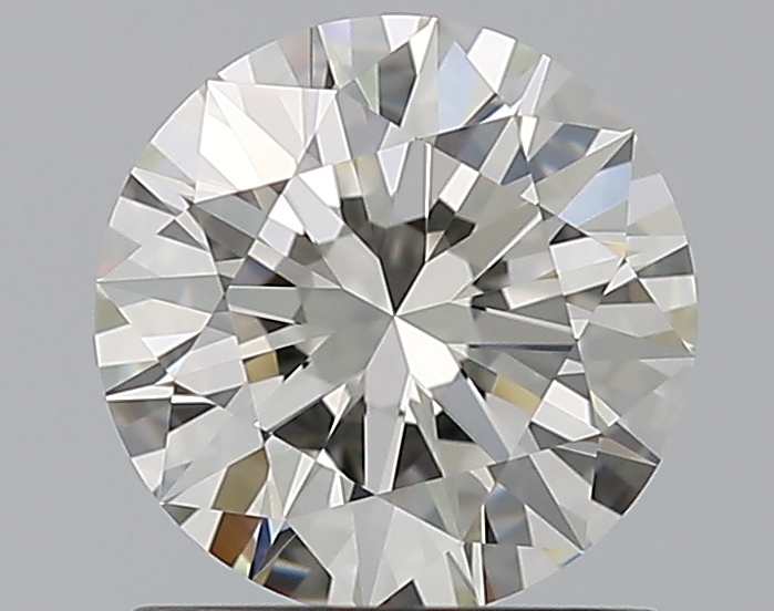 1.1 CaratJ-VVS2 EX Cut Round Diamond