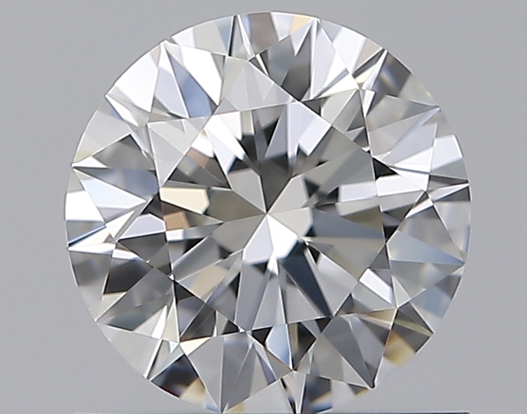 0.76 CaratG-VVS1 EX Cut Round Diamond